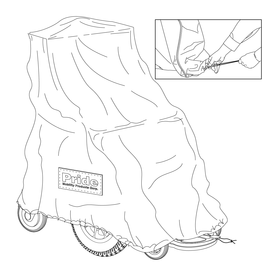 Powerchair Micro Cover