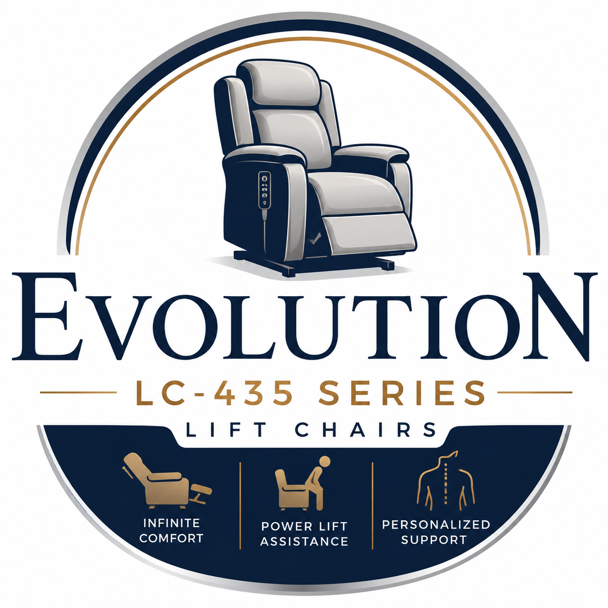 Evolution LC-435 Series Lift Chairs