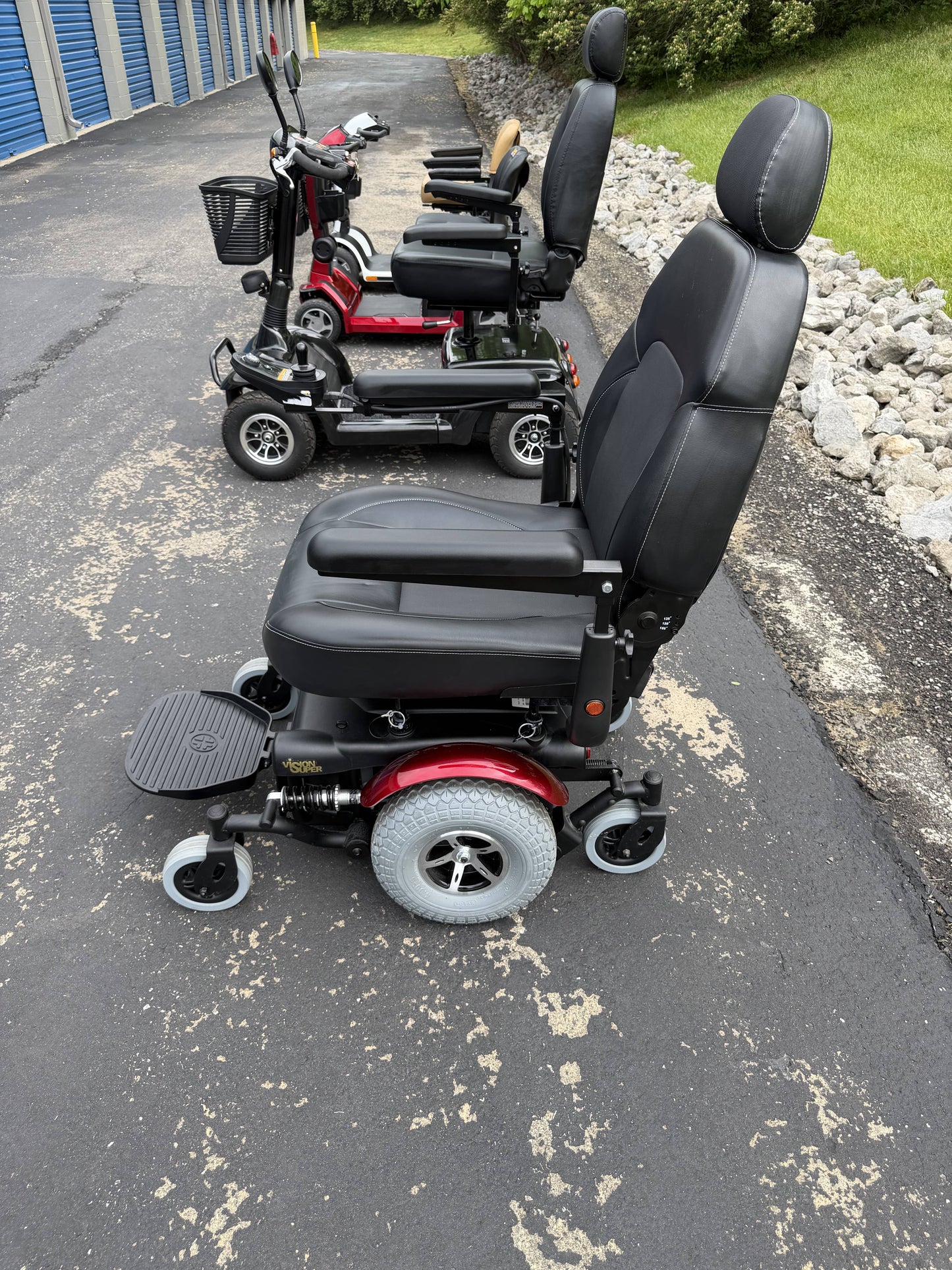 Vision Super Heavy Duty Power Chair