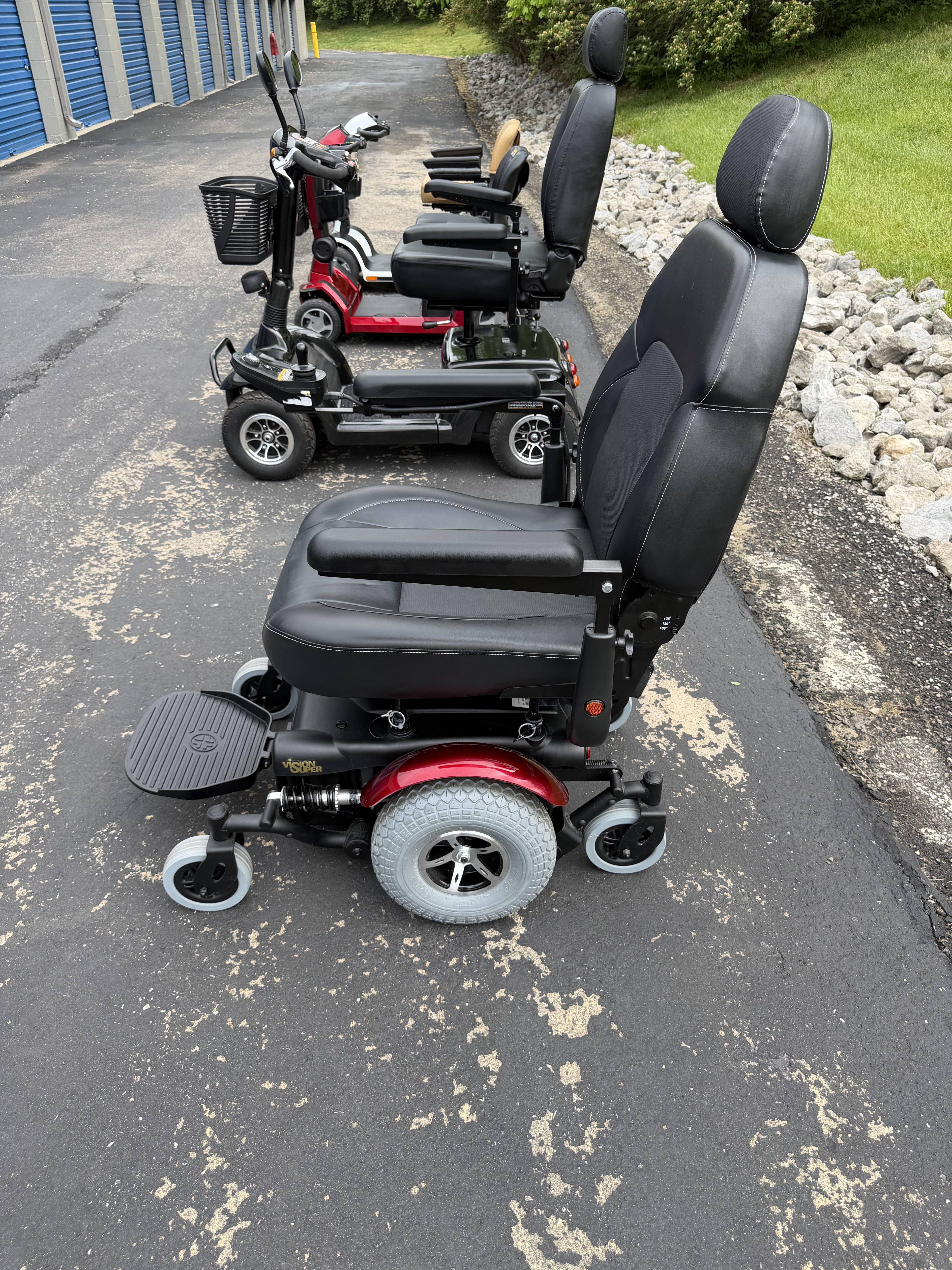 Vision Super Heavy Duty Power Chair