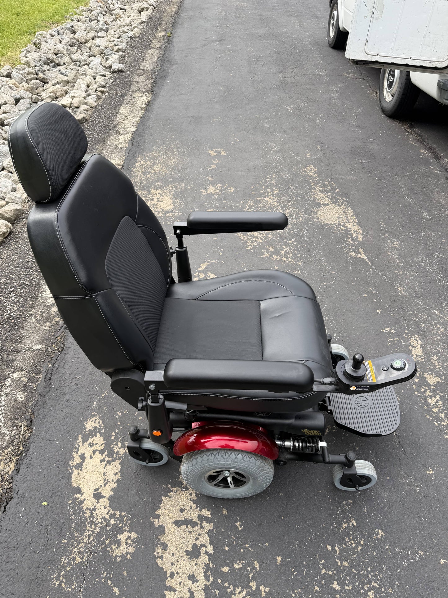 Vision Super Heavy Duty Power Chair